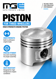 PISTON POUR TVS TROIS-ROUES - Product Image 1