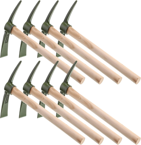 Pioche de jardin en acier forgé à la main, houe agricole, outils de survie pour le camping en plein air, vente en gros - Product Image 1