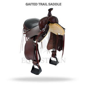 Selle de randonnée pour chevaux, équipement équestre - Product Image 2