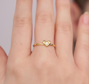 แหวนเพชรทรงบริลเลียนต์เคลือบทอง 14K ได้รับการรับรองจาก IGI เพชรเพาะเลี้ยงสำหรับงานหมั้น งานครบรอบแต่งงาน หรืองานแต่งงานสุดหรู - Product Image 5