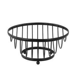 Panier à fruits en métal traditionnel de forme classique, parfait pour la décoration de la cuisine à la maison de style ethnique - Product Image 5