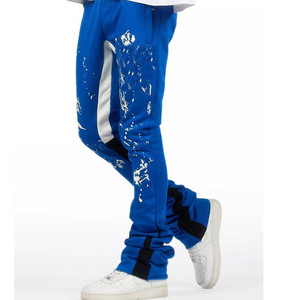 Pantalon d'entraînement en molleton de coton pour homme, idéal pour la gym, le sport, le fitness et le jogging, coupe décontractée - Product Image 1