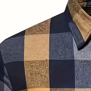 New Arrival Breathable Custom Logo Classic Winter Streetwear <b>Men</b> <b>Flannel</b> <b>Shirt</b> In Different Colour Plus Size At Wholesale Price - Product Image 6