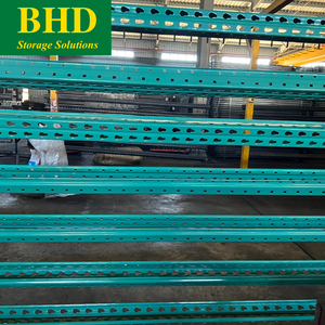 Estantería de Acero para Palets en Forma de Lágrima, Tamaño Personalizado, Profundidad de 36''-48'', Estantes Apilables de Alta Resistencia, Certificación CE, Capacidad de 2000-2500lbs - Product Image 1