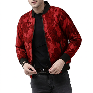 Chaqueta de Hombre Acolchada con Cierre de Cremallera, Resistente al Viento, Informal, para Otoño, Corte Regular, Material de Poliéster - Product Image 6