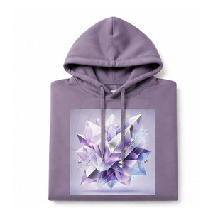 Sweat-shirt à capuche surdimensionné avec impression DTG, doublure en polaire douce, style streetwear moderne pour hommes - Product Image 4