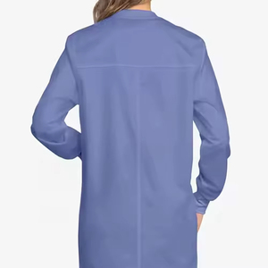 Vestes d'uniformes d'infirmières et blouses de laboratoire blanches personnalisées pour le personnel médical et pharmaceutique, avec logo imprimé – Meilleures ventes estivales - Product Image 2
