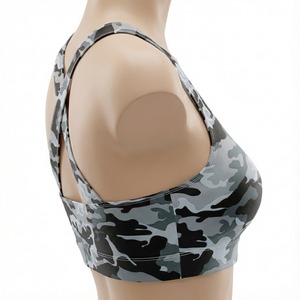 Soutien-gorge de sport pour femme de haute qualité, à maintien élevé, léger et respirant, avec logo frontal - Product Image 4
