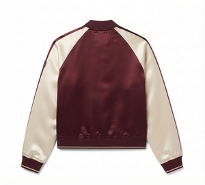 Men Winter <b>Zip</b>-<b>Up</b> Varsity Jacket Polyester Cotton Bomber Jackets Stand Collar Waterproof Raining Zipper Men Baseball Windbreaker - Product Image 2
