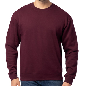 Sweat-shirt pour homme à manches longues personnalisé, basique, en coton mélangé, écologique, imperméable, respirant, streetwear, jogging, marche - Product Image 1