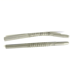 เครื่องมือขูดกระดูก Bone Bridge Instruments BBI-370 รุ่นขายดีที่สุด ทำจากเหล็ก ใช้งานด้วยมือ สำหรับขูดกระดูกทางทันตกรรม แบบตรงและโค้ง ใช้ซ้ำได้ เกรด A+ ได้รับมาตรฐาน CE - Product Image 3