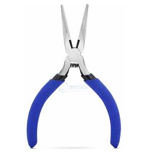 Pince à bec effilé en acier inoxydable de 5 pouces pour la fabrication de bijoux, coupe-fil à ressort, prise durable - Product Image 1