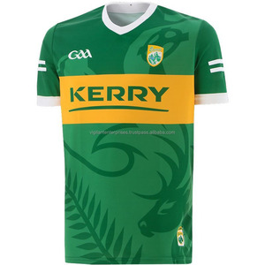 GAA High-Performance Soccer Wear Premium 100% Polyester Short Sleeve Players' Set Retro Design High Quality Jersey Name Printing - Product Image 1
