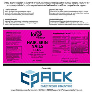 Cápsulas de Suplementos Dietéticos para Adultos de Alta Calidad al Mejor Precio con Vitamina A/C/D/E, Exportador a Granel de EE. UU., OEM/ODM, Etiquetado Privado - Product Image 4