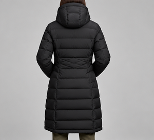 Chaquetas Parka Largas de Moda para Mujer, Nuevas y de Alta Calidad, Chaquetas Acolchadas, Fabricación de Chaquetas Acolchadas con Logotipo Personalizado, Chaquetas Acolchadas Sólidas - Product Image 4