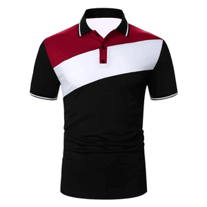 เสื้อโปโลผู้ชายแบบถักลายเรียบ โลโก้สั่งทำได้ ผ้าฝ้าย 100% ระบายอากาศดี มีสไตล์ เหมาะสำหรับเล่นกอล์ฟ - Product Image 3