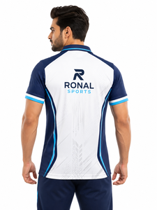 OEM ODM Custom Sublimation Golf <b>Polo</b> Shirt Men's Quick Dry Performance Polyester Sports Team Uniform Manufacturer - Product Image 3