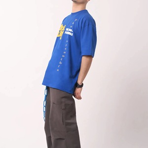 Camisetas de Hombre de Gran Tamaño, 100% Algodón Lavado, Estilo Vintage, con Gráficos Personalizados, Hombros Caídos, Tallas Grandes - Product Image 3