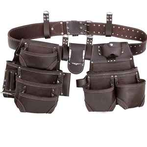 Reasonable Price Custom Made Best Quality Men <b>Leather</b> <b>Tool</b> Bag / Custom OEM Service Latest Design <b>Leather</b> <b>Tool</b> Bag - Product Image 2