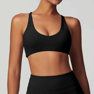 Women Sports <b>Bra</b> High Elastic Sports <b>Bra</b> Breathable <b>Stretch</b> Gym Workout Running Fitness OEM Factory Set - Product Image 2