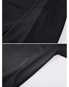 T-shirt Homme Col V Uni Manches Courtes 2025/2026 100% Coton Tissu Doux Respirant Séchage Rapide Décontracté Personnalisé Haute Qualité - Product Image 4