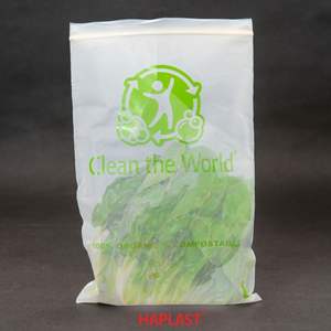 2024 Sacs à fermeture éclair en poly noir mat personnalisé biodégradable avec logo, avec plastique givré et fermeture à glissière Viet Nam - Product Image 3