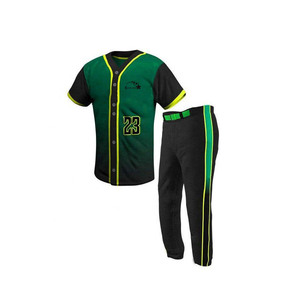 Uniforme de Béisbol de Poliéster Transpirable de Alta Calidad, Diseño Personalizable y Servicio OEM, Nuevo Modelo Recién Llegado - Product Image 1