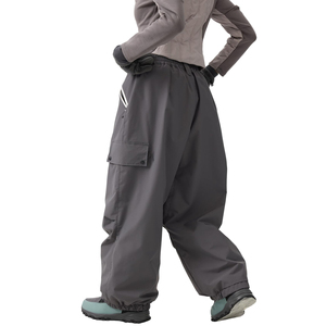 Pantalones de esquí impermeables y duraderos para mujer, para deportes de invierno, térmicos, para snowboard, con cintura ajustable, para deportes en la nieve. - Product Image 2
