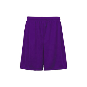 Shorts de sport en polyester pour hommes, taille élastique, coupe ample, longueur genou, couleur unie, pour l'été - Product Image 6