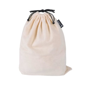 Vente en gros de sac en toile de mousseline de coton écologique Sac à provisions réutilisable imprimé avec logo personnalisé avec poignée pour cadeau Promotion Stock - Product Image 1