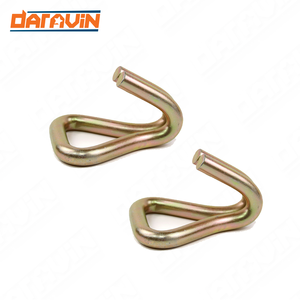 1/1.5/2 Inch and 0.8/1/1.5/2/3/4/5 Ton Heavy Duty 5000kg OEM/ODM 50mm Metal Polyester Double <b>J</b>-<b>Hook</b> Vietnam - Product Image 4