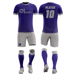 Conjunto de Camiseta y Pantalones Cortos de Fútbol Elite con Diseño de Alto Rendimiento Atlético y Gran Durabilidad - Product Image 3