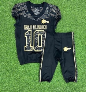 Uniforme de football américain pour hommes adultes de qualité supérieure, impression numérique personnalisée, 100% polyester, sublimation, séchage rapide - Product Image 3