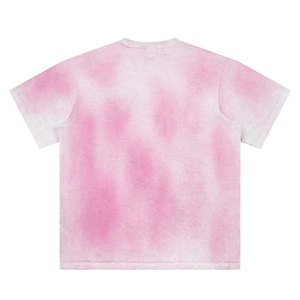 Camiseta para Hombre con Efecto Desgastado, Diseño Personalizado con Salpicaduras de Pintura, Estampado Completo, 100% Algodón Orgánico, Camisetas Blancas y Negras de Punto - Product Image 6