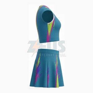 Nouvelle arrivée, uniforme de cheerleading en polyester et élasthanne, uniforme de cheerleading de haute qualité fabriqué par un fabricant - Product Image 3
