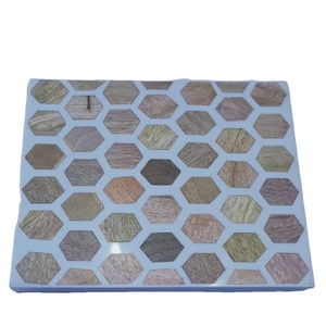 ที่รองแก้วไม้ทำมือดีไซน์เคลือบที่รองแก้วยอดนิยมผลิตในอินเดีย - Product Image 4