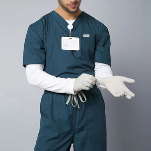 Medical Scrubs <b>Set</b> Comfortable Breathable Fabric Unisex Nursing <b>Doctor</b> Hospital Clinic Daily Workwear - Product Image 4