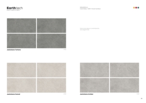 600 x 1200 Bode sehen Erdoptik Earthy Rustic Porcelain Tiles Anti-Slip Glossy Finish Cloth Texture 5 Year Warranty f - Product Image 3