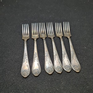 Ensemble de fourchettes en acier inoxydable de qualité supérieure, élégantes, pour la maison, les restaurants, les hôtels et les événements - Product Image 3