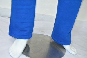 Premium Cotton Lightweight Anti-Wrinkle Breathable <b>Drawstring</b> Mid Waist Casual Jogger <b>Trousers</b> <b>Men</b> Puff Printed Custom Logo OEM - Product Image 3