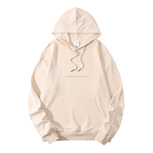 High Quality Streetwear 100% Cotton French Terry <b>Oversize</b> Pullover <b>Hoodie</b> Drop Shoulder Plain Blank Custom <b>Men</b> Hoodies - Product Image 3