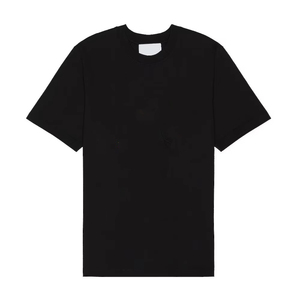 Streetwear Graphic Digital Men's <b>Black</b> Regular Fit Cotton T-Shirt O-Neck Short Sleeve Solid Color Casual Jersey Knit <b>Top</b> - Product Image 2