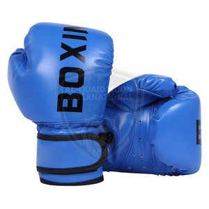 Solid Color Latest Design Boxing <b>Gloves</b> Heavy Duty Boxing <b>Gloves</b> Leather Made Boxing <b>Gloves</b> - Product Image 4