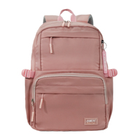 Sac pour ordinateur portable unisexe en polyester imperméable et résistant, avec fermeture éclair, plusieurs poches, capacité de 36 à 59 L, bandoulière arquée