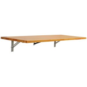 Mesa Plegable de Pared de 47.2 x 19.7 Pulgadas, Escritorio Flotante para Computadora con Soporte de Hierro para Espacios Pequeños - Product Image 4