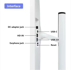 Thiết kế mới 24-inch Incell cảm ứng diễn viên màn hình hiển thị Rockchip USB <span class=keywords><strong>Android</strong></span> 12 Wifi <span class=keywords><strong>Tablet</strong></span> <span class=keywords><strong>PC</strong></span> LED Đèn nền nhà <span class=keywords><strong>TV</strong></span> di động - Product Image 4