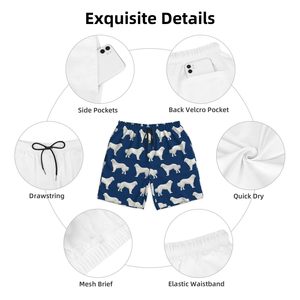 Custom Sublimation Shorts Premium All Over Printed Sportswear Athletic Teamwear Manufacturer Drawstring Casual Swim <b>Trunks</b> - Product Image 4