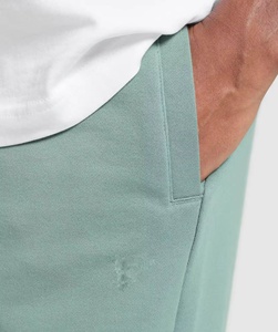 Custom OEM Service Casual Blank Fitness Straight Leg <b>Elastic</b> Polyester / Cotton Sport Sweatpants Men's Athleisure Pants - Product Image 5