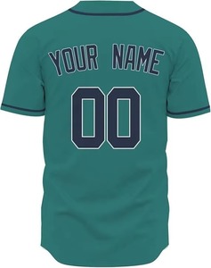 Camiseta de Béisbol Deportiva Transpirable Personalizada al Por Mayor, Precio de Fábrica 2026, Unisex para Adultos, Servicio Antibacterial de Secado Rápido - Product Image 4