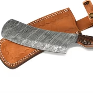 OEM High Carbon 7 Inch Damascus Kitchen Cleaver <b>Knife</b> <b>Set</b> VG10 Steel With Wooden Handle for Chefs - Product Image 3